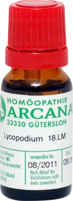 LYCOPODIUM LM 18 Dilution 10 ml Dilution