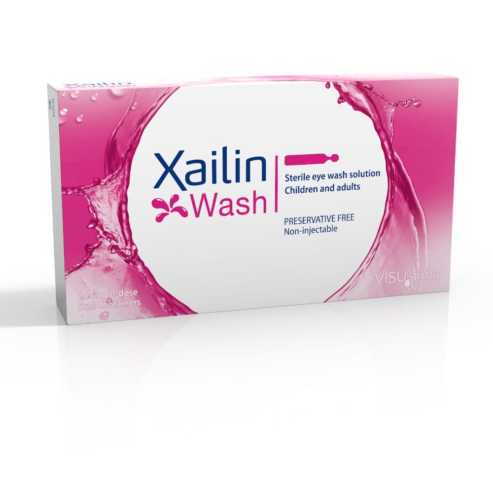 XAILIN Wash Augenspüllösung in Einzeldosen 20X5 ml Augentropfen