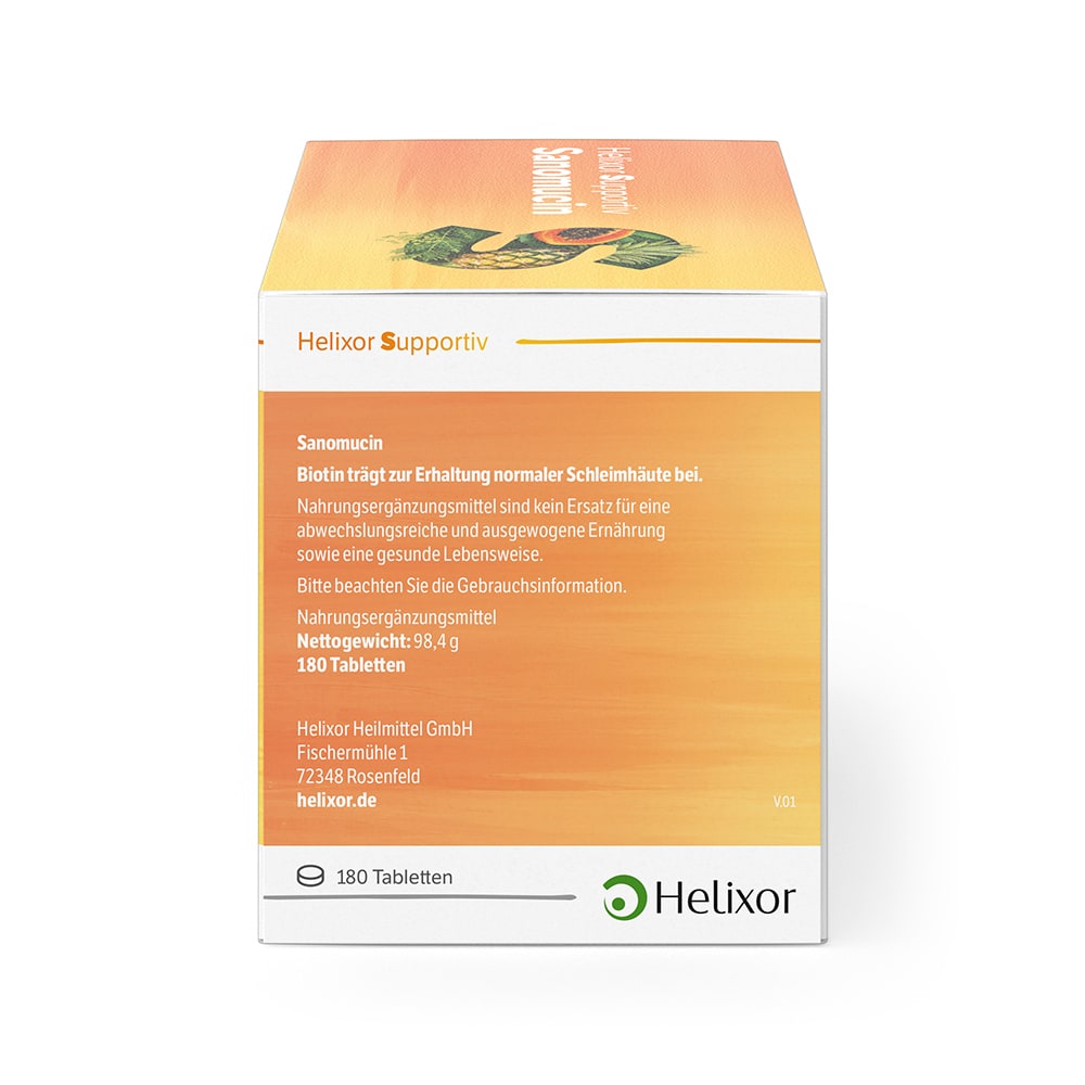 Sanomucin 180 St Filmtabletten magensaftresistent