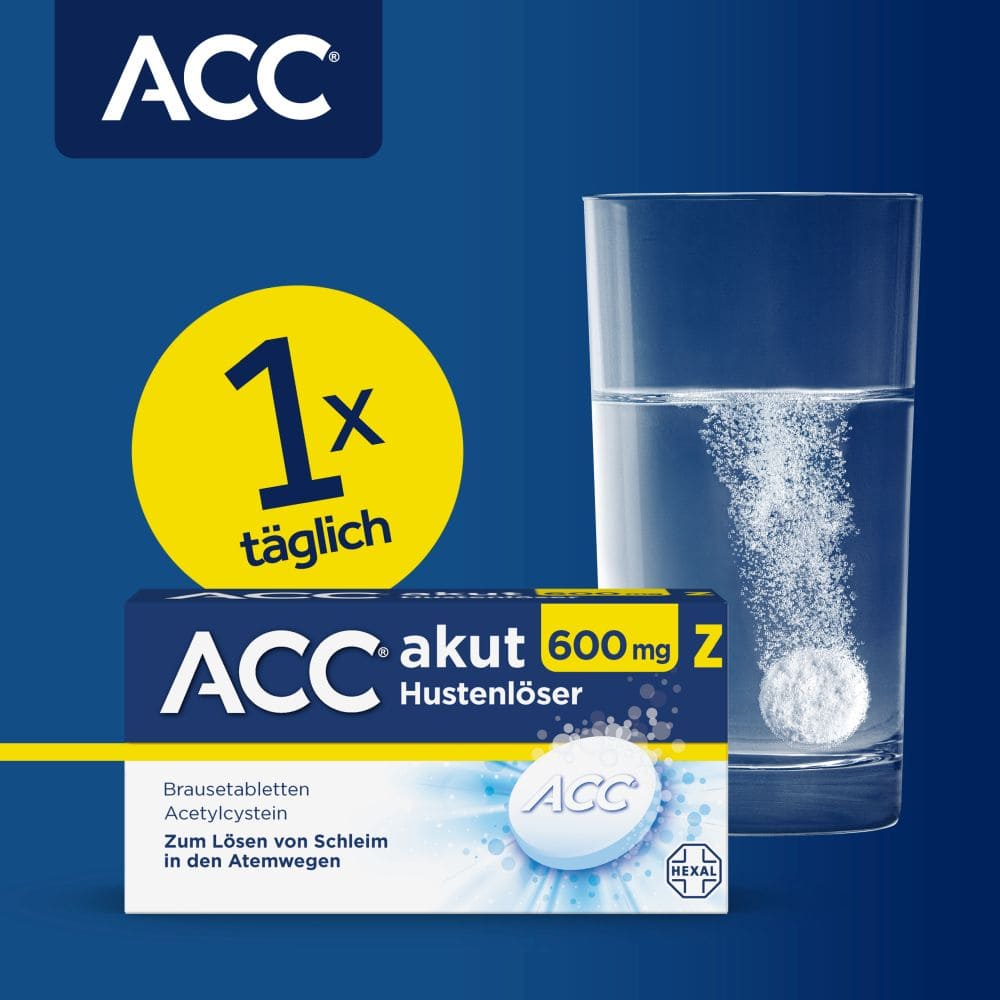 ACC akut 600mg Z Hustenlöser 10 St Brausetabletten