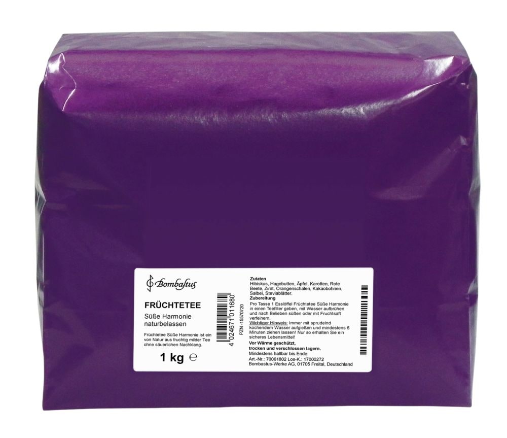 Bombastus Früchtetee Süße Harmonie 1Kg 1 kg Tee