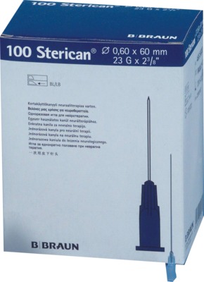 STERICAN Kanülen 23 Gx2 2/5 0,6x60 mm 100 St Kanüle