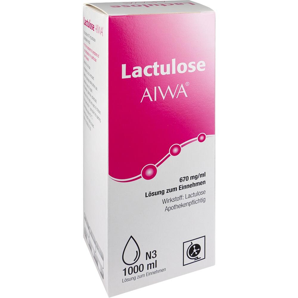 Lactulose AIWA 670mg/ml  1000 ml Lösung zum Einnehmen