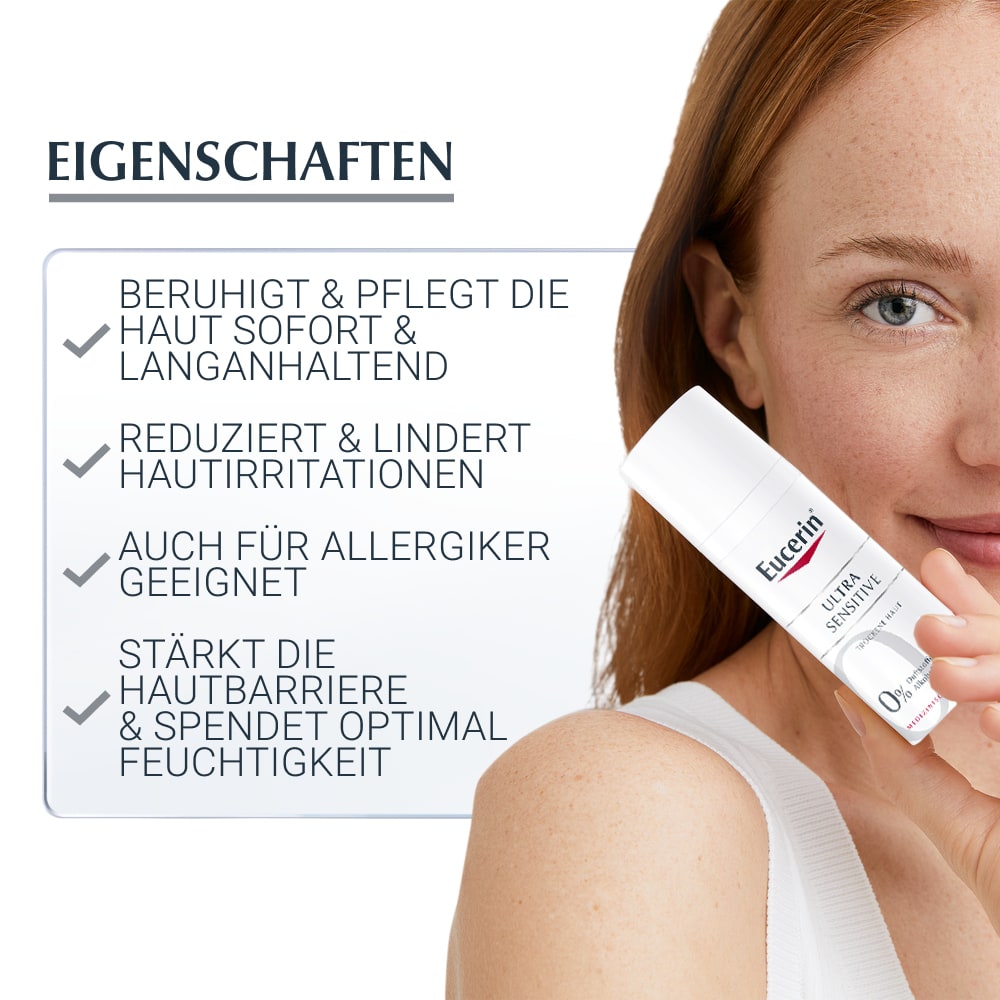 Eucerin Ultra SENSITIVE BERUHIGENDE PFLEGE  50 ml Creme