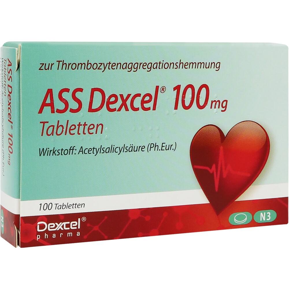 Ass Dexcel 100 Mg  100 St Tabletten