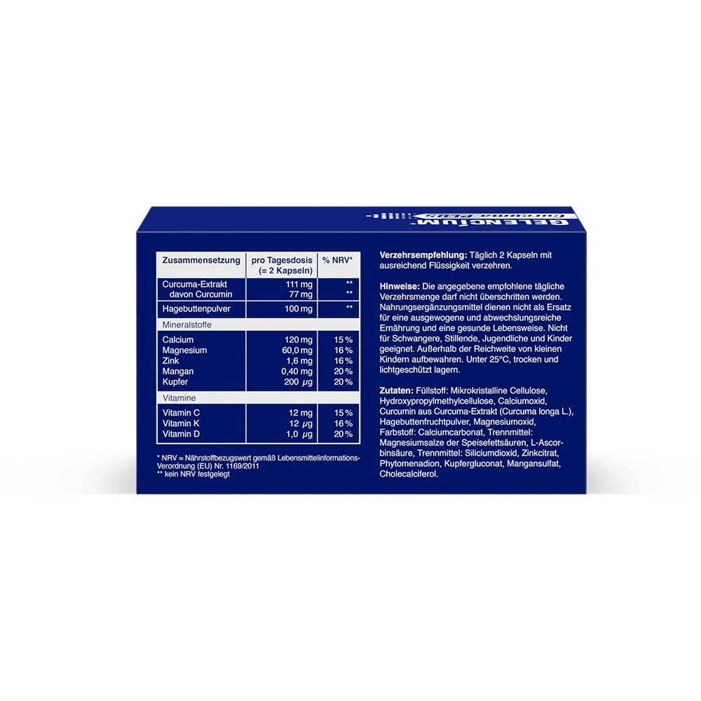 GELENCIUM Curcuma PLUS 60 St Kapseln