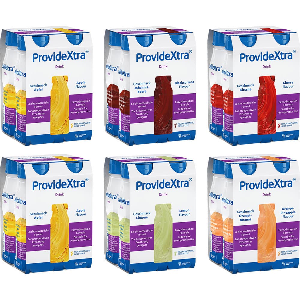 PROVIDE Xtra Drink Mischkarton Trinkflasche 24X200 ml Lösung 24X200 ml