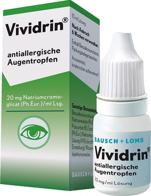 Vividrin antiallergische Augentropfen 10 ml Lösung