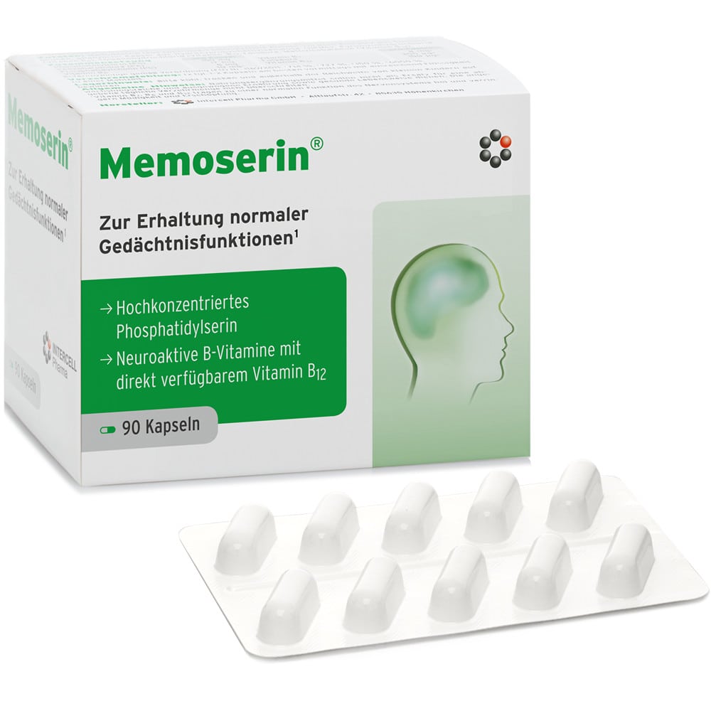MEMOSERIN Kapseln 90 St Kapseln