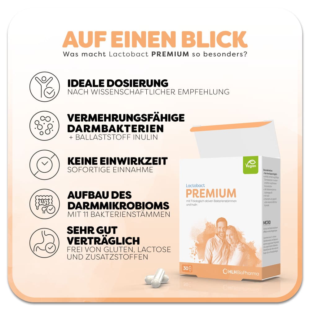 Lactobact PREMIUM 150 St Kapseln magensaftresistent