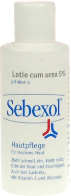 SEBEXOL Lotio cum urea 5% 50 ml Emulsion