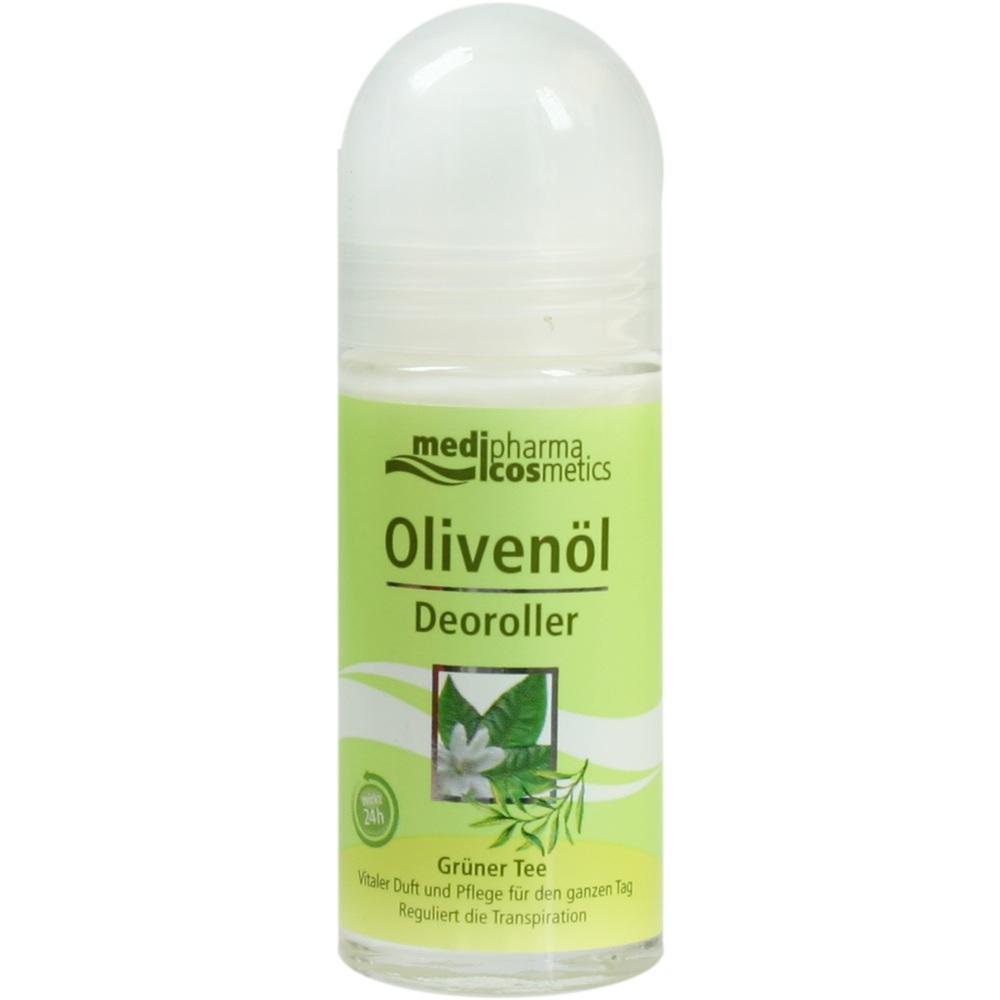 OLIVENÖL Deoroller grüner Tee 50 ml