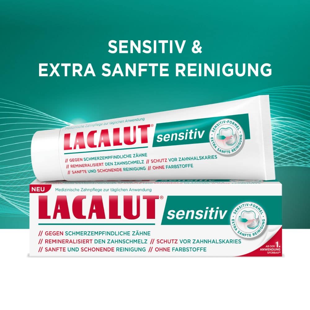 LACALUT sensitiv 75 ml Zahncreme