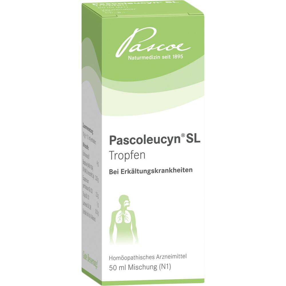 Pascoleucyn Tropfen Bei Erkältungskrankheiten 50 ml Mischung