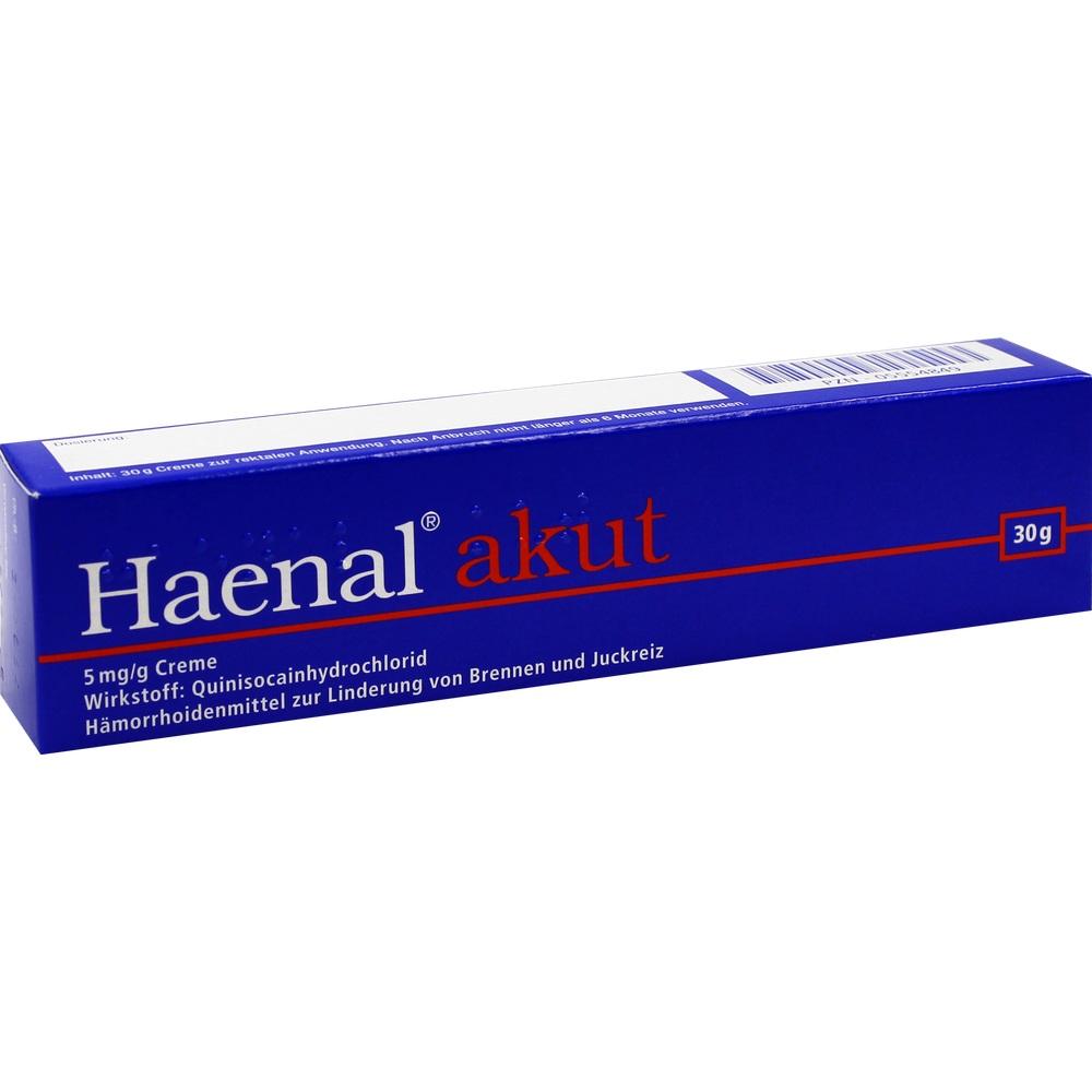 Haenal akut 30 g Creme