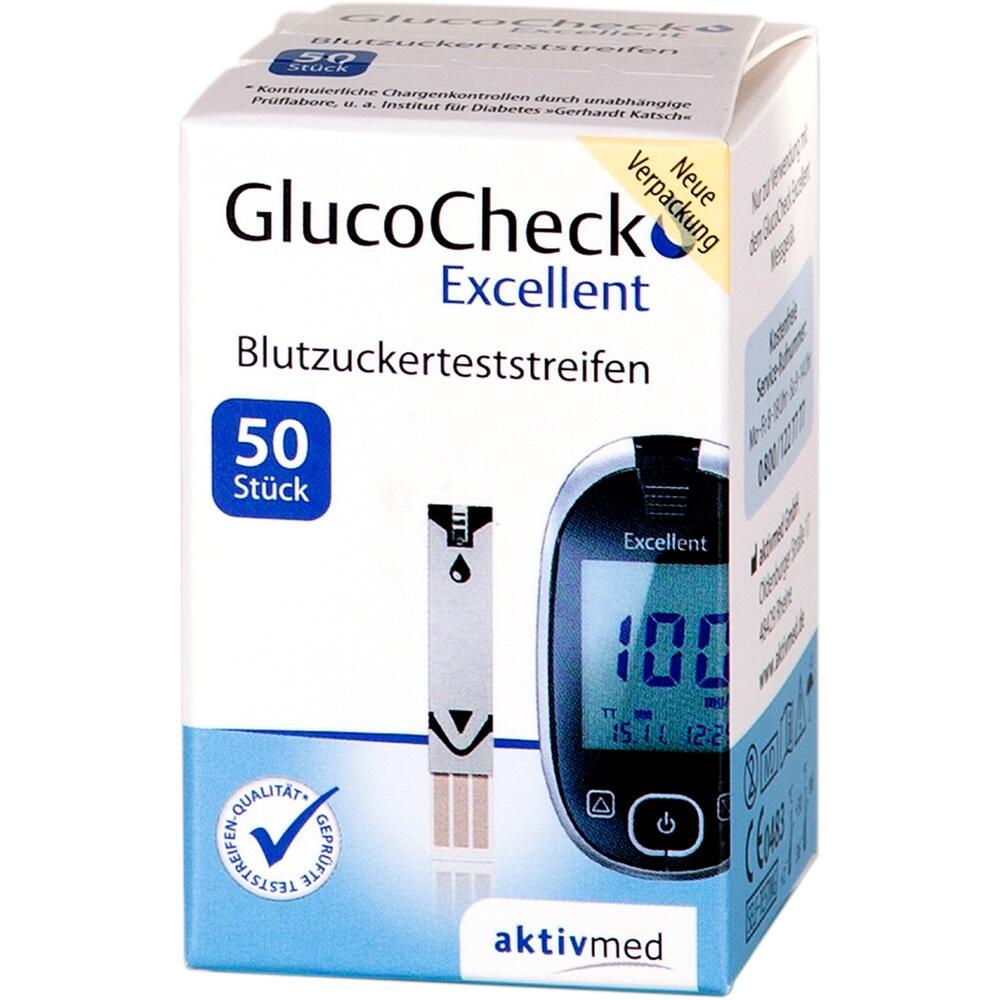 GLUCO CHECK Excellent Teststreifen 50 St Teststreifen