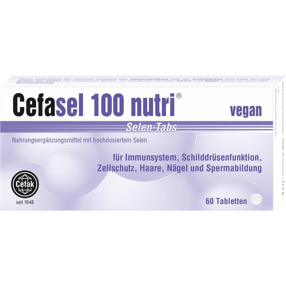 Cefasel 100 nutri Selen-Tabs 60 St Tabletten