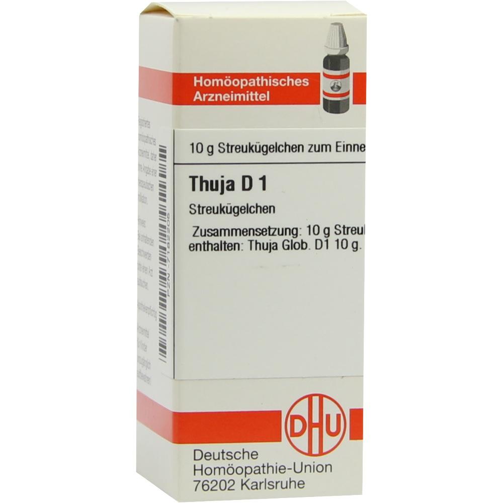 THUJA D 1 Globuli 10 g Globuli