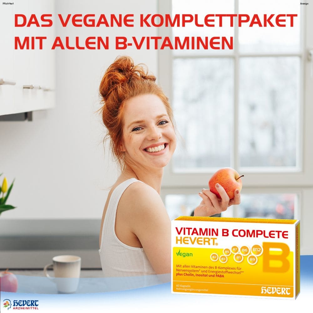 VITAMIN B COMPLETE HEVERT 120 St Kapseln