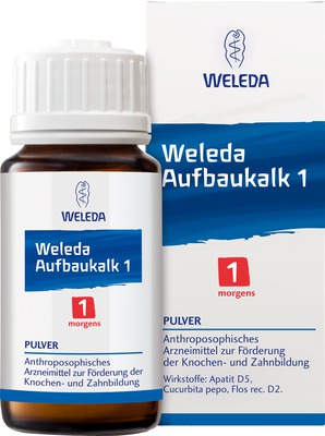 WELEDA Aufbaukalk 1  45 g Pulver