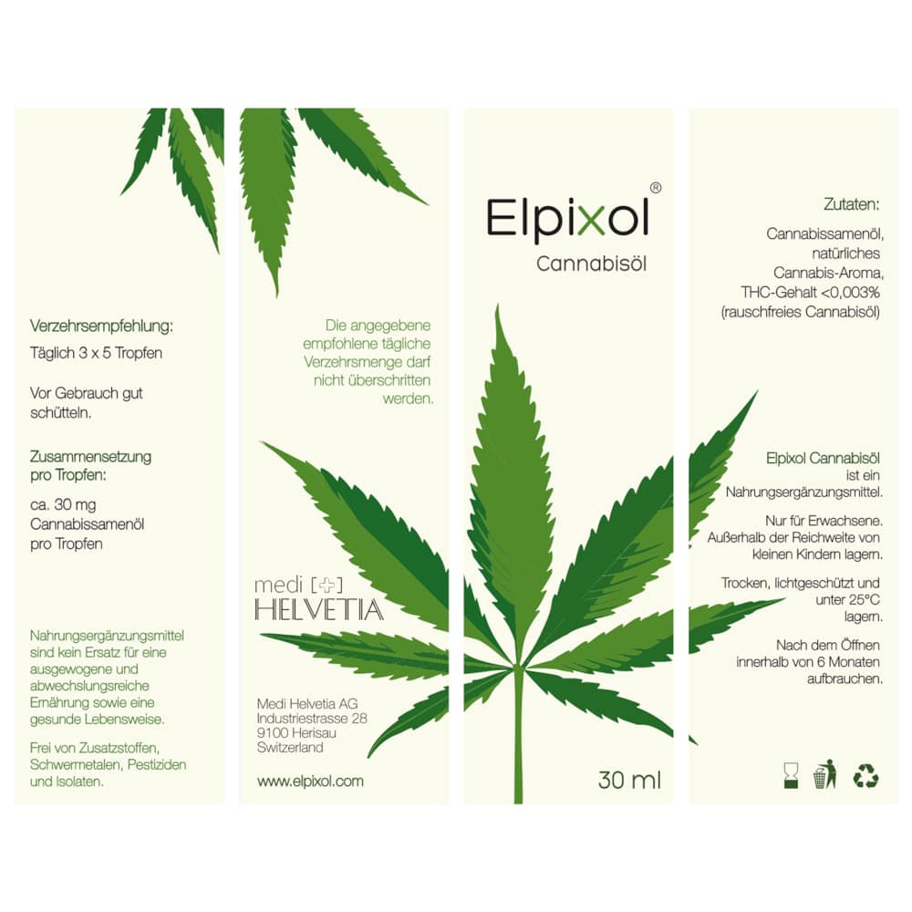 Elpixol Cannabisöl 30 ml Tropfen zum Einnehmen