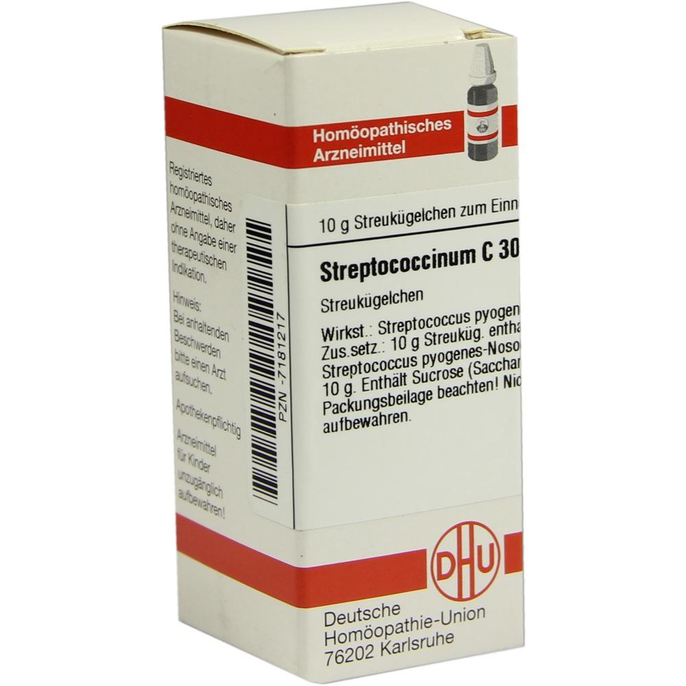 STREPTOCOCCINUM C 30 Globuli 10 g Globuli