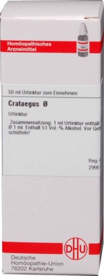 CRATAEGUS Urtinktur 50 ml Dilution