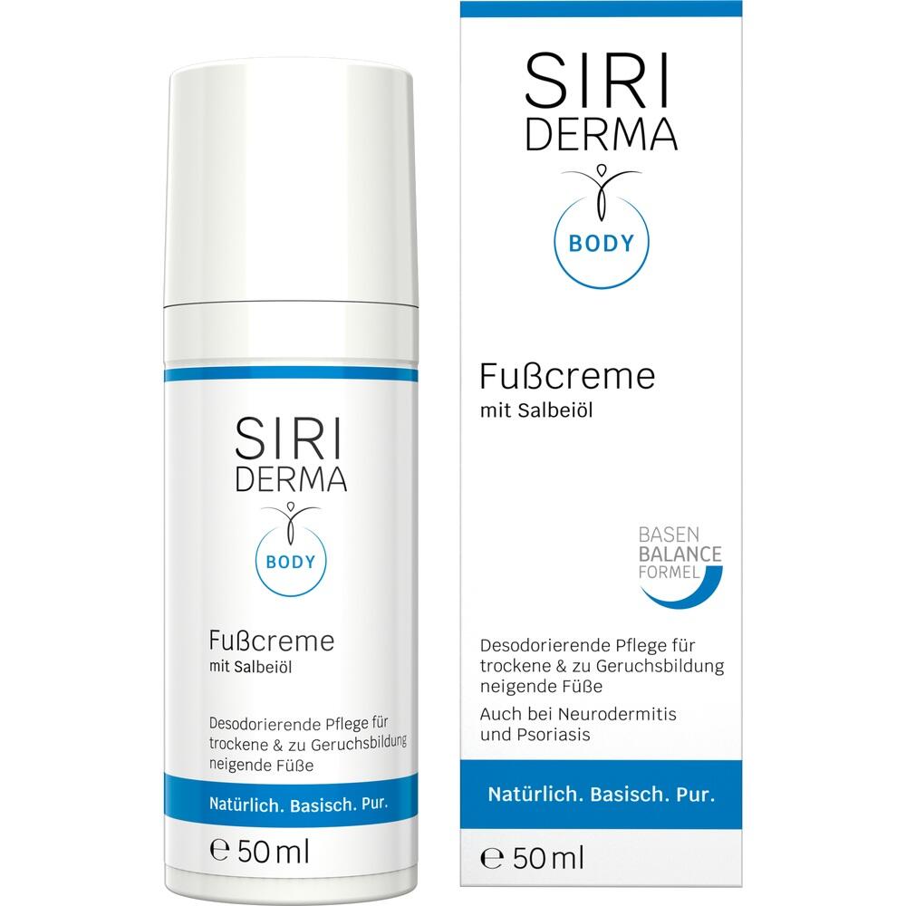 Siriderma Fußcreme 50 ml Creme