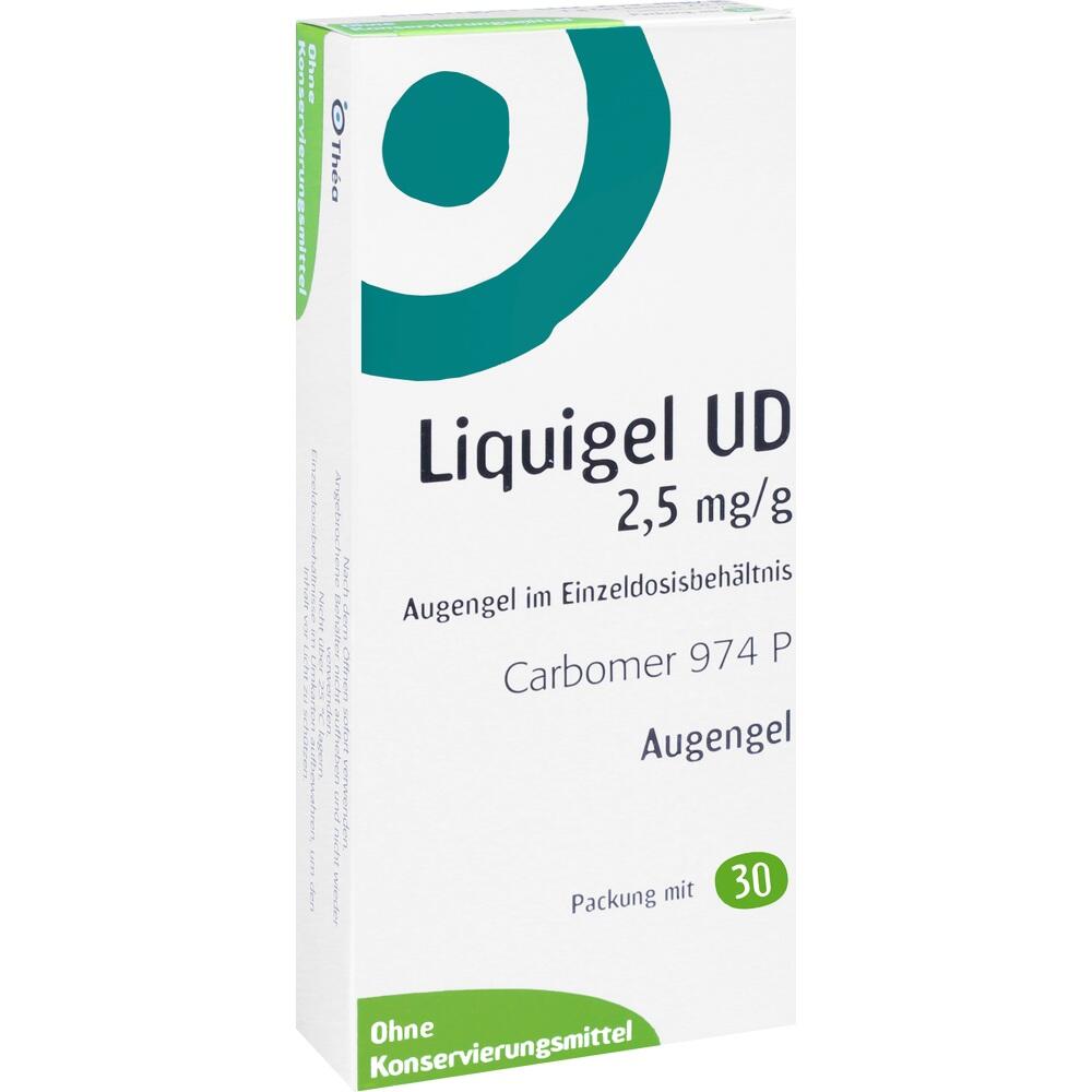 Liquigel UD 2,5mg/g Augengel 30X0.5 g Einzeldosispipetten