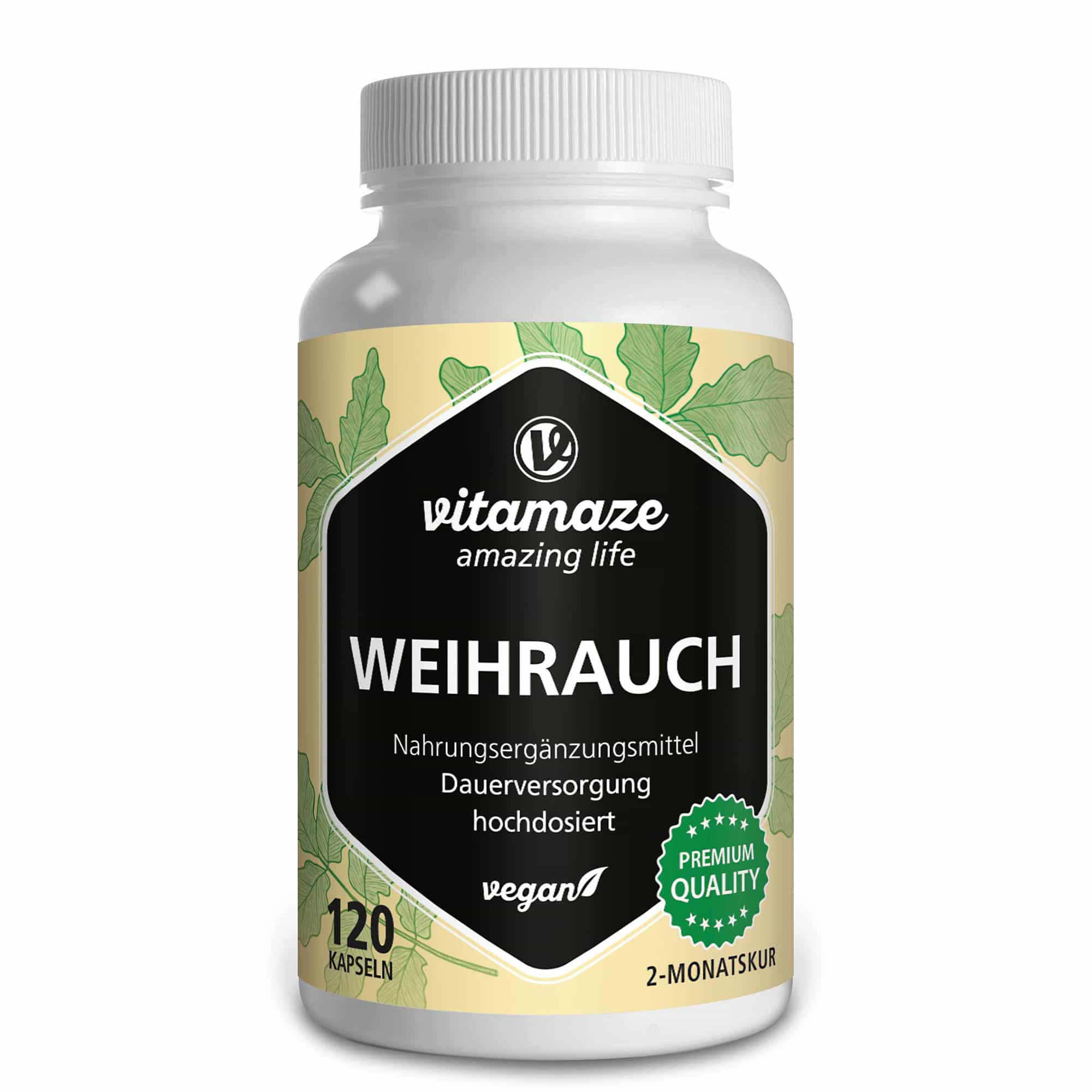 vitamaze WEIHRAUCH 900 mg hochdosiert 120 St Kapseln