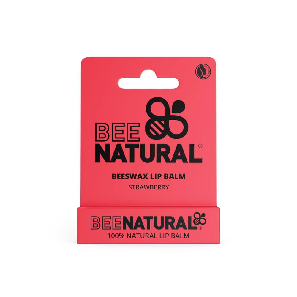BEE NATURAL Lipbalm Erdbeere  4.2 g Stifte