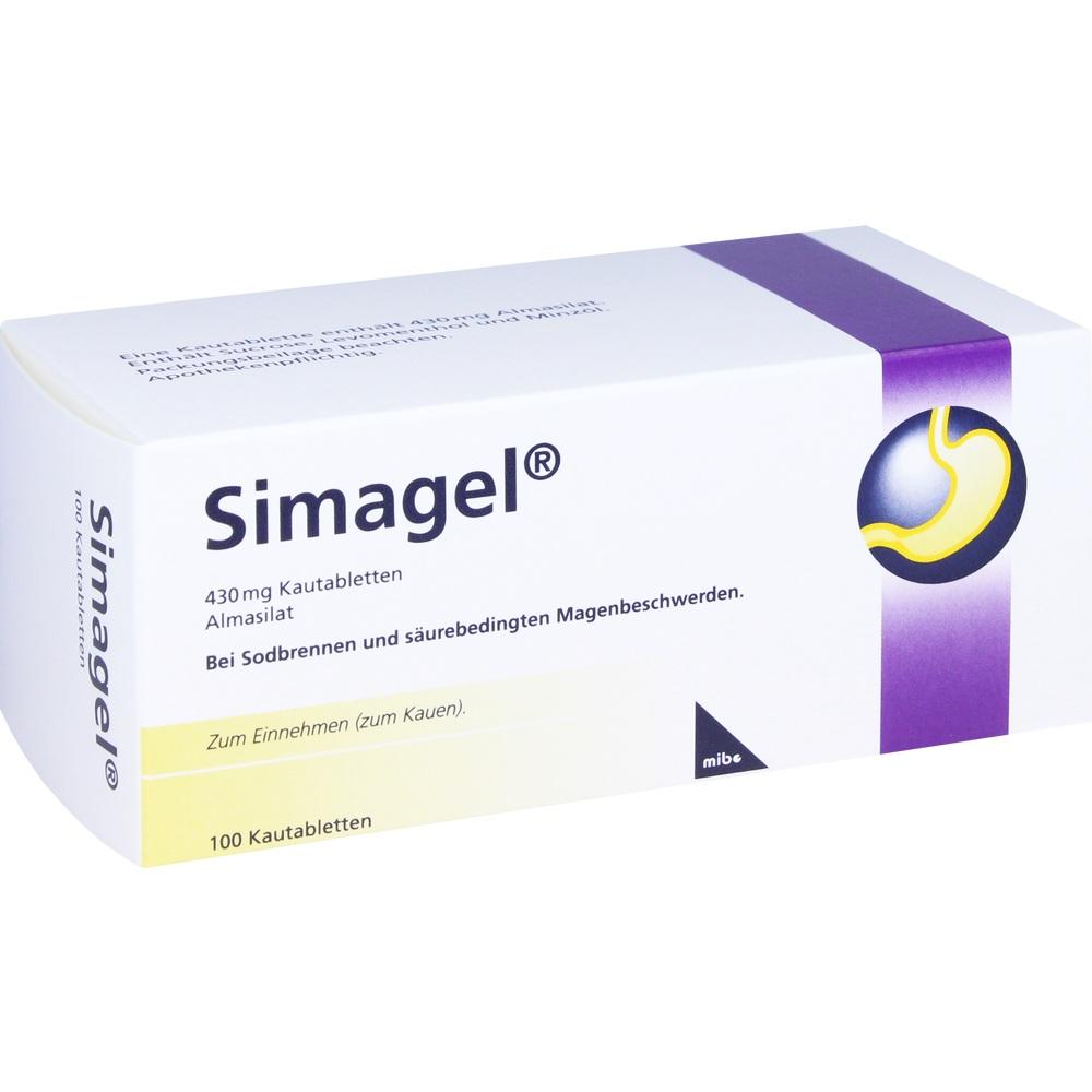 Simagel 100 St Kautabletten
