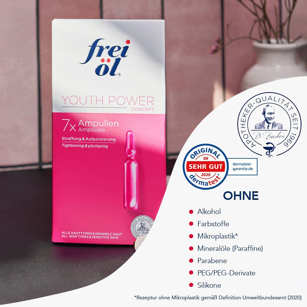 frei öl YOUTH POWER CONCEPT Ampullen 7X2 ml Konzentrat