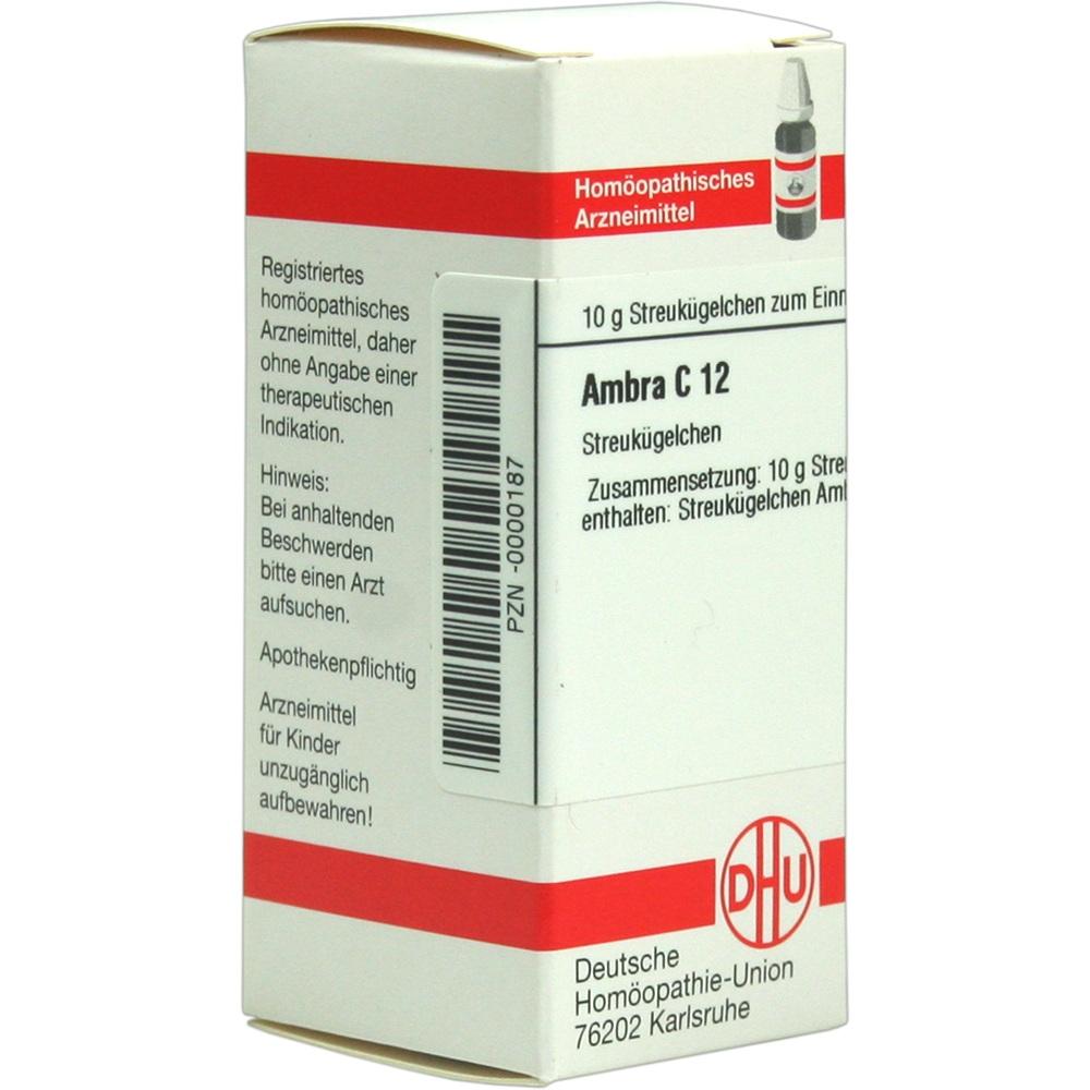 AMBRA C 12 Globuli 10 g Globuli