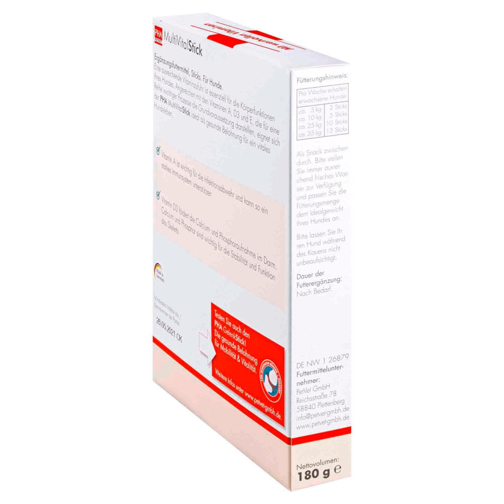 PHA MultiVitalStick für Hunde 7 St Kaudragees