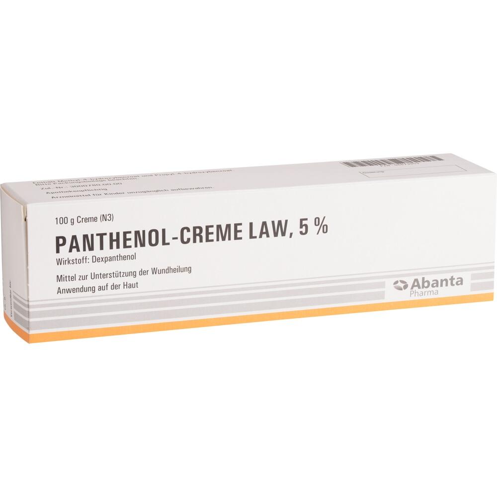 Panthenol-Creme LAW 5% 100 g Creme