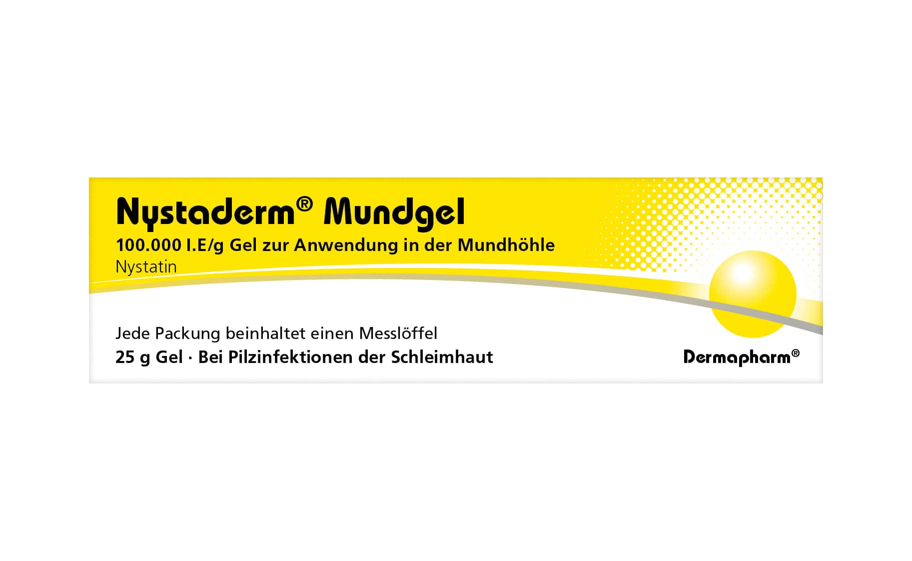 Nystaderm Mundgel 25 g Gel