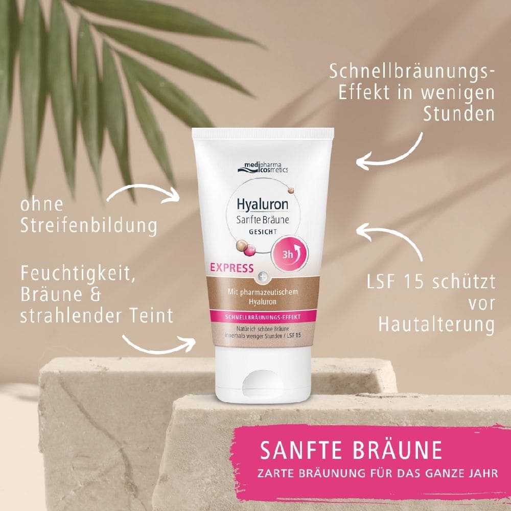 Hyaluron Sanfte Bräune GESICHT EXPRESS 30 ml Creme