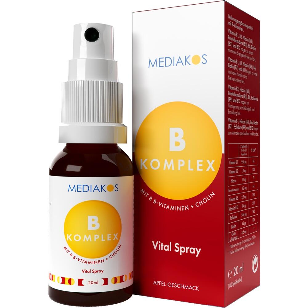 MEDIAKOS B KOMPLEX Vital Spray 20 ml Spray