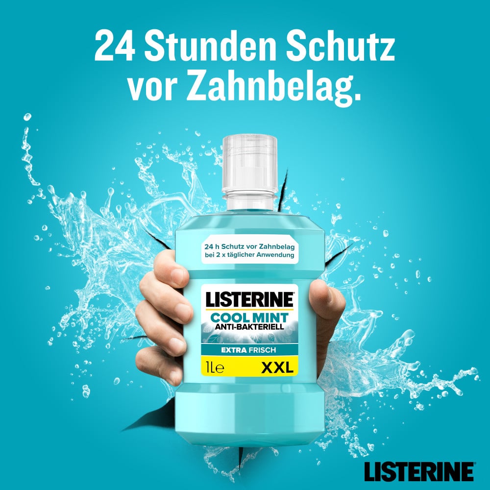 LISTERINE Cool Mint 1 Liter 1 l Lösung