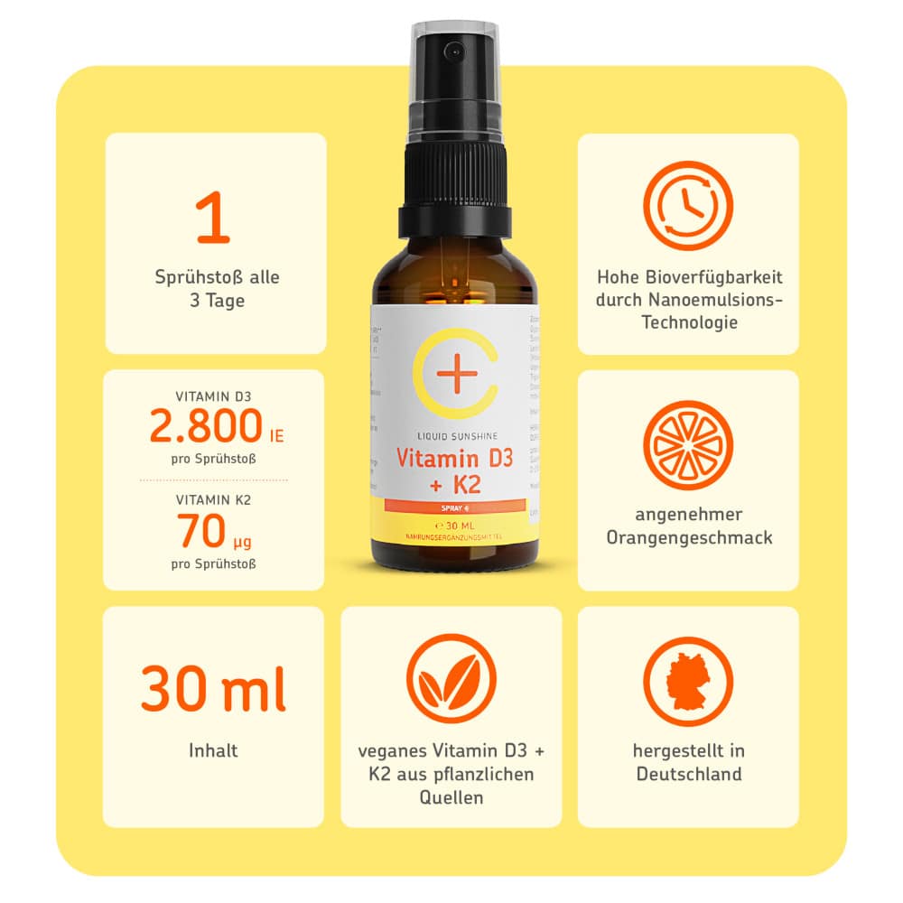 cerascreen Vitamin D3 + K2 Spray 30 ml Spray