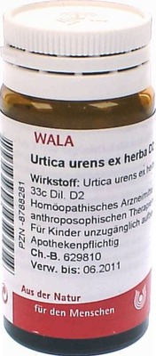 Urtica urens ex herba D2 20 g Globuli