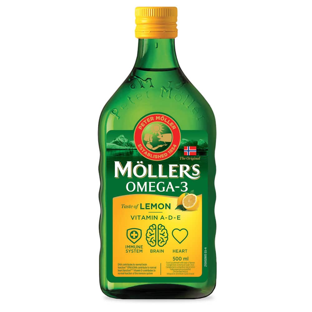 MÖLLERS OMEGA-3 LEMON 500 ml Öl