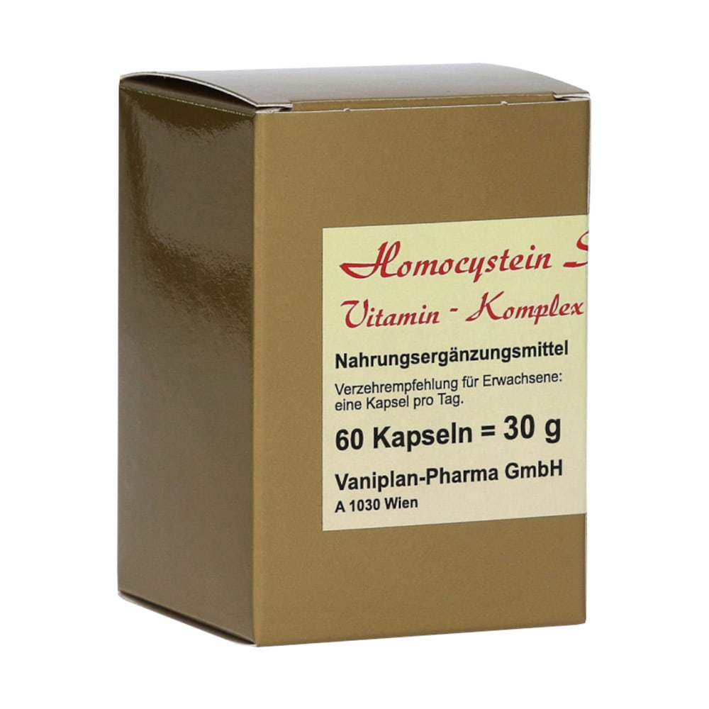 Homocystein Stoff Vitamin-Komplex 60 St Kapseln