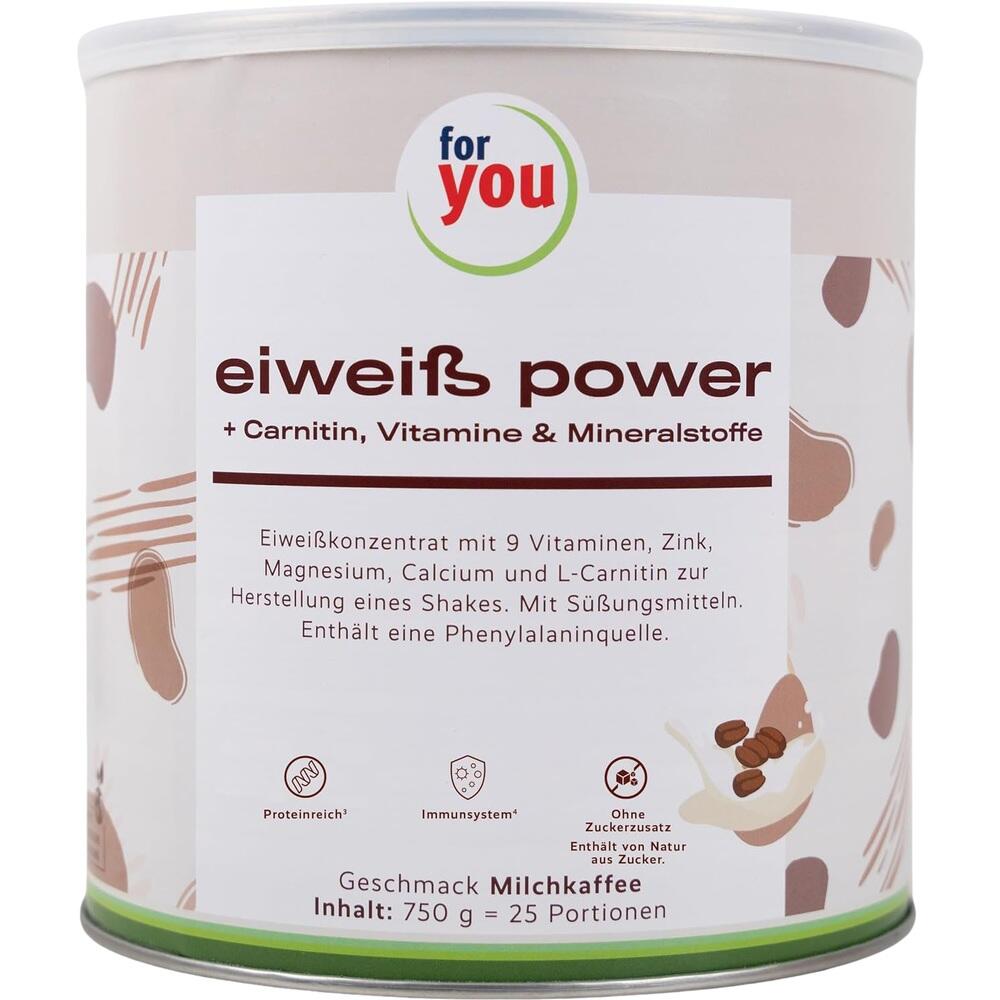for you eiweiß power Milchkaffee 750 g Pulver