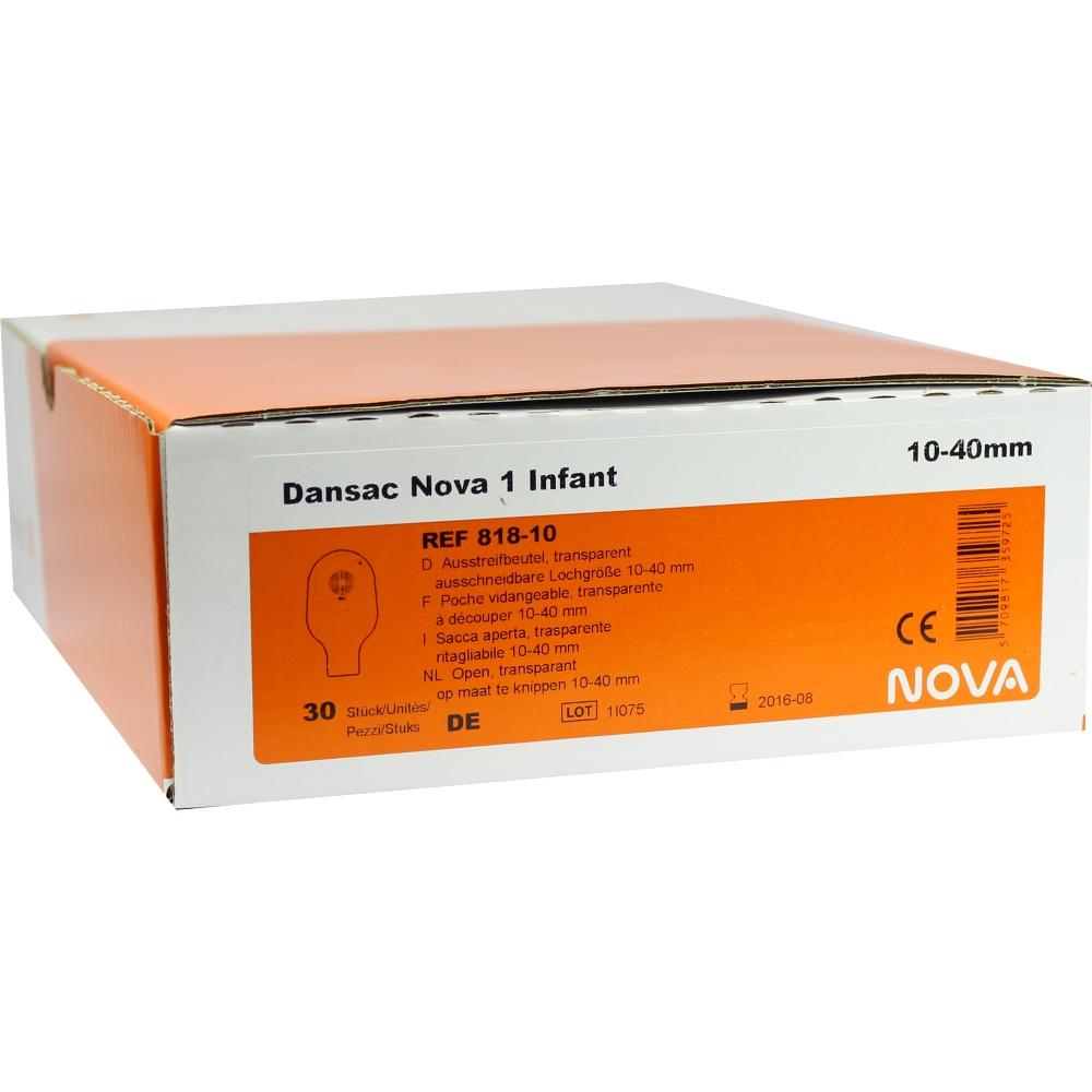 DANSAC Nova 1 Infant Ausstr.B.1t.10-40mm 250ml tr. 30 St Beutel