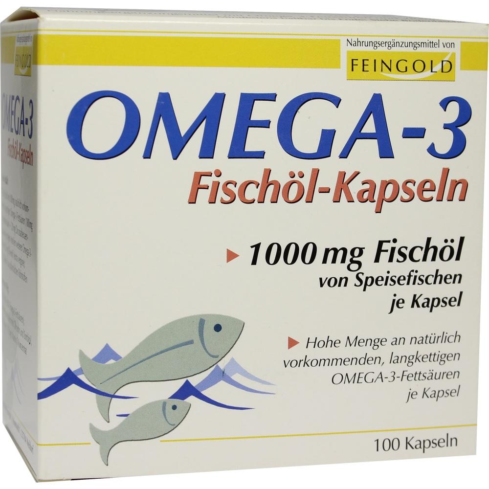 OMEGA 3 Fischöl Kapseln 100 St Kapseln