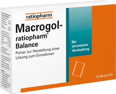 Macrogol-ratiopharm Balance 10 St Pulver zur Herstellung einer Lösung zum Einnehmen