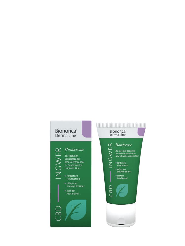 Bionorica Derma Line CBD INGWER Handcreme 50 ml Creme