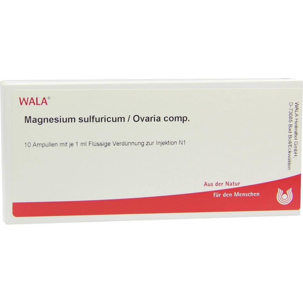 Magnesium sulfuricum / Ovaria comp.Ampulle 10X1 ml Ampullen